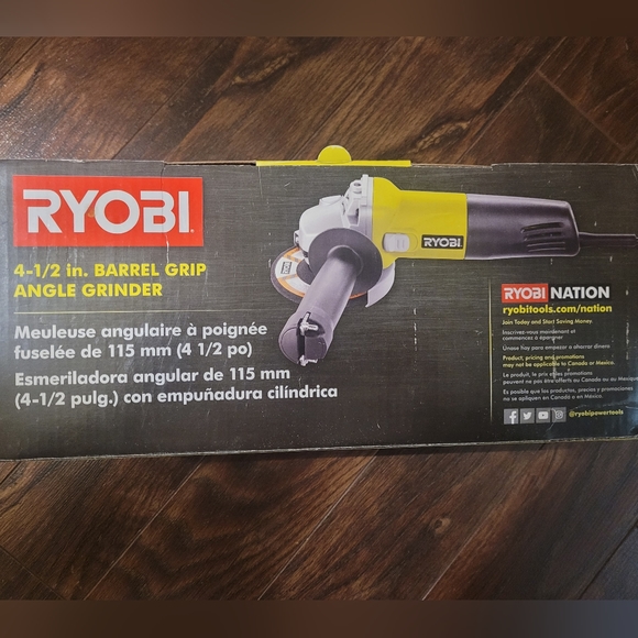 RYOBI Angle grinder - Picture 2 of 4